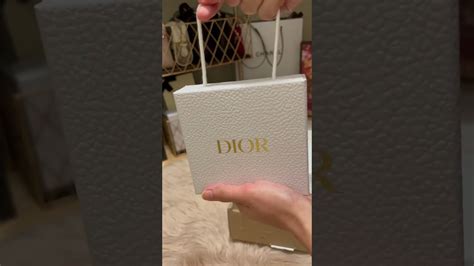 dior silver welcome gift.